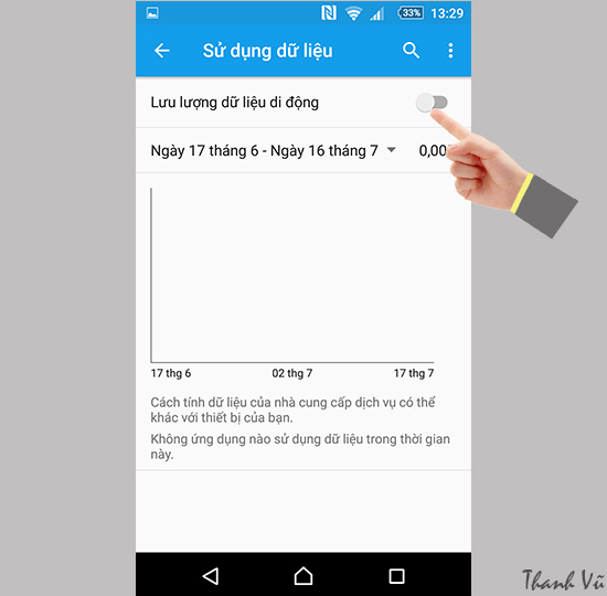 Bat tat 3G tren Sony Xperia M5 Single Sim 3